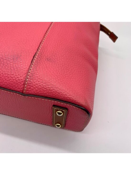 Dooney & Bourke Tote Pink Bags & Handbags for Women for sale  Dooney & Bourke Pink Pebbled Leather Small Shopper Tote Bag